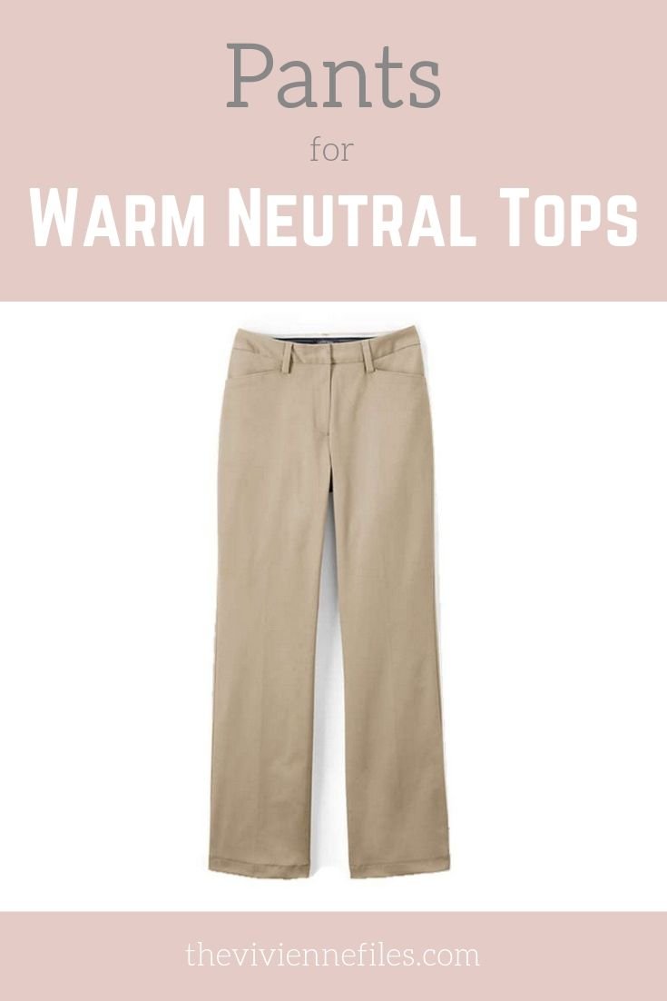 What Pants Go With my Warm Neutral Tops