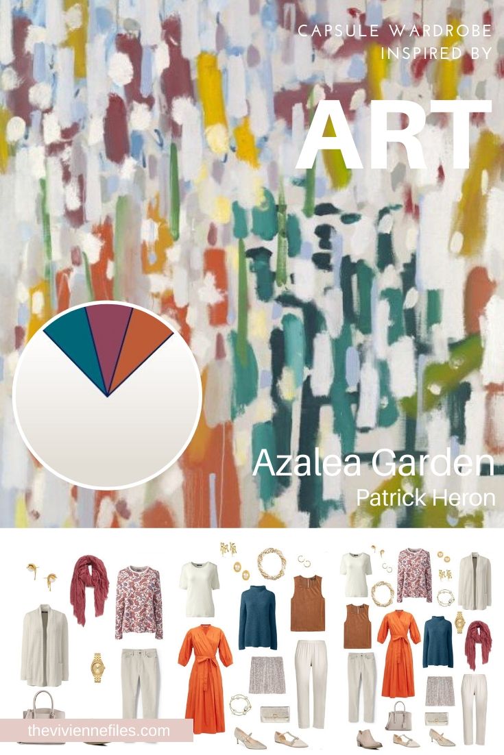 CREATE A TRAVEL CAPSULE WARDROBE - START WITH ART: A HOLIDAY REBEL SIX-PACK WITH AZALEA GARDEN BY PATRICK HERON