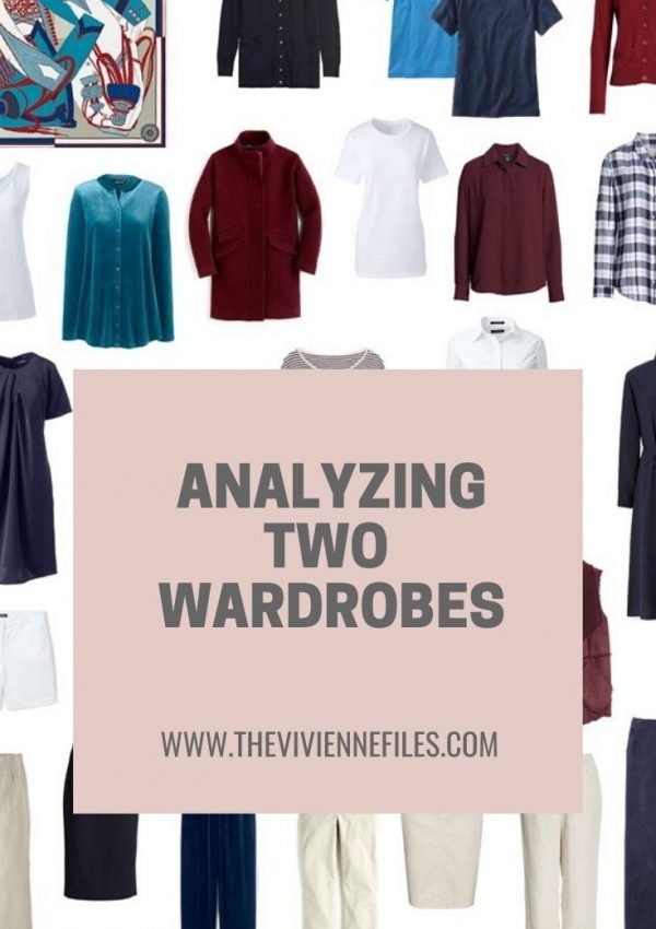 ANALYZING 2 WARDROBES: TOO FEW COLORS? OR TOO MANY?