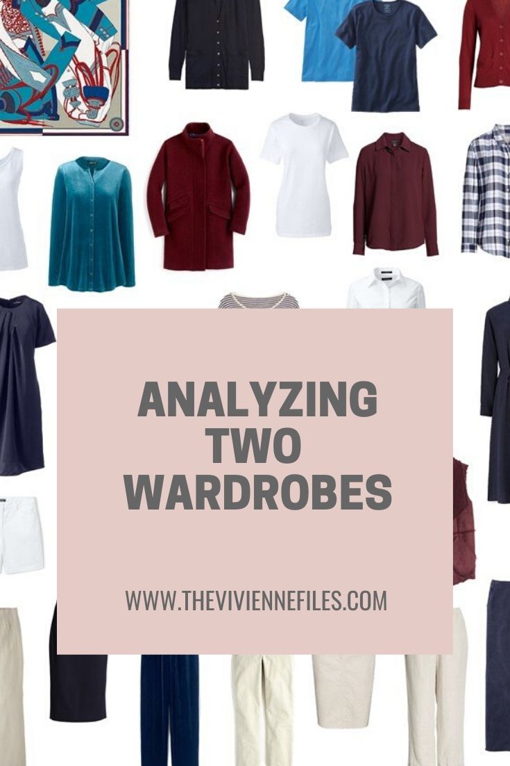 ANALYZING 2 WARDROBES: TOO FEW COLORS? OR TOO MANY?