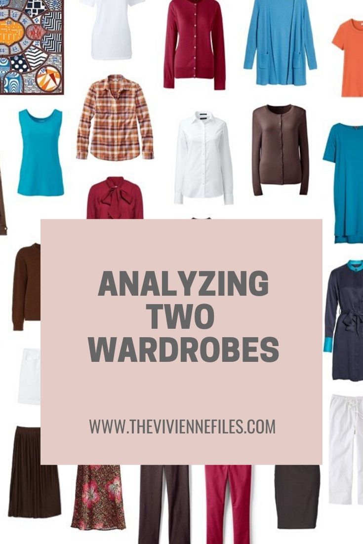 ANALYZING 2 WARDROBES: WHEN YOUR COLOR PALETTE IS CHALLENGING