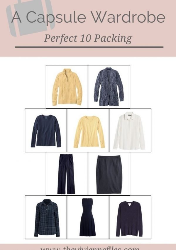 A PERFECT 10 PACKING CAPSULE WARDROBE