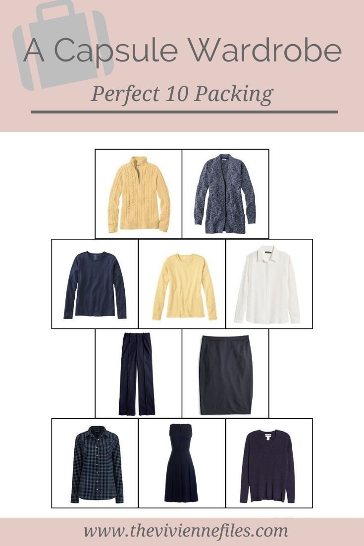 A PERFECT 10 PACKING CAPSULE WARDROBE