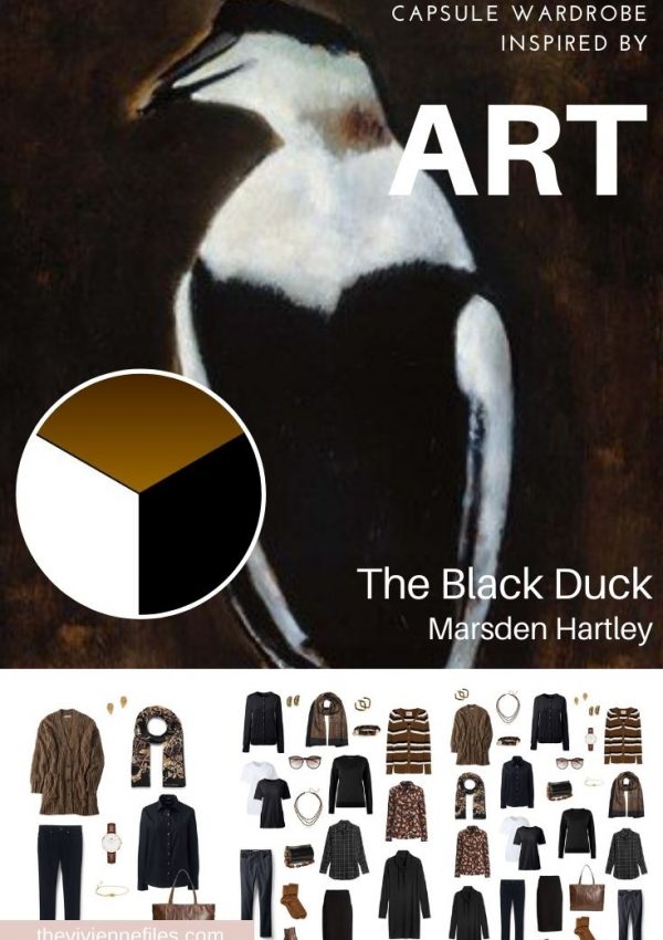 CREATE A TRAVEL CAPSULE WARDROBE INSPIRED BY ART: THE BLACK DUCK BY MARSDEN HARTLEY