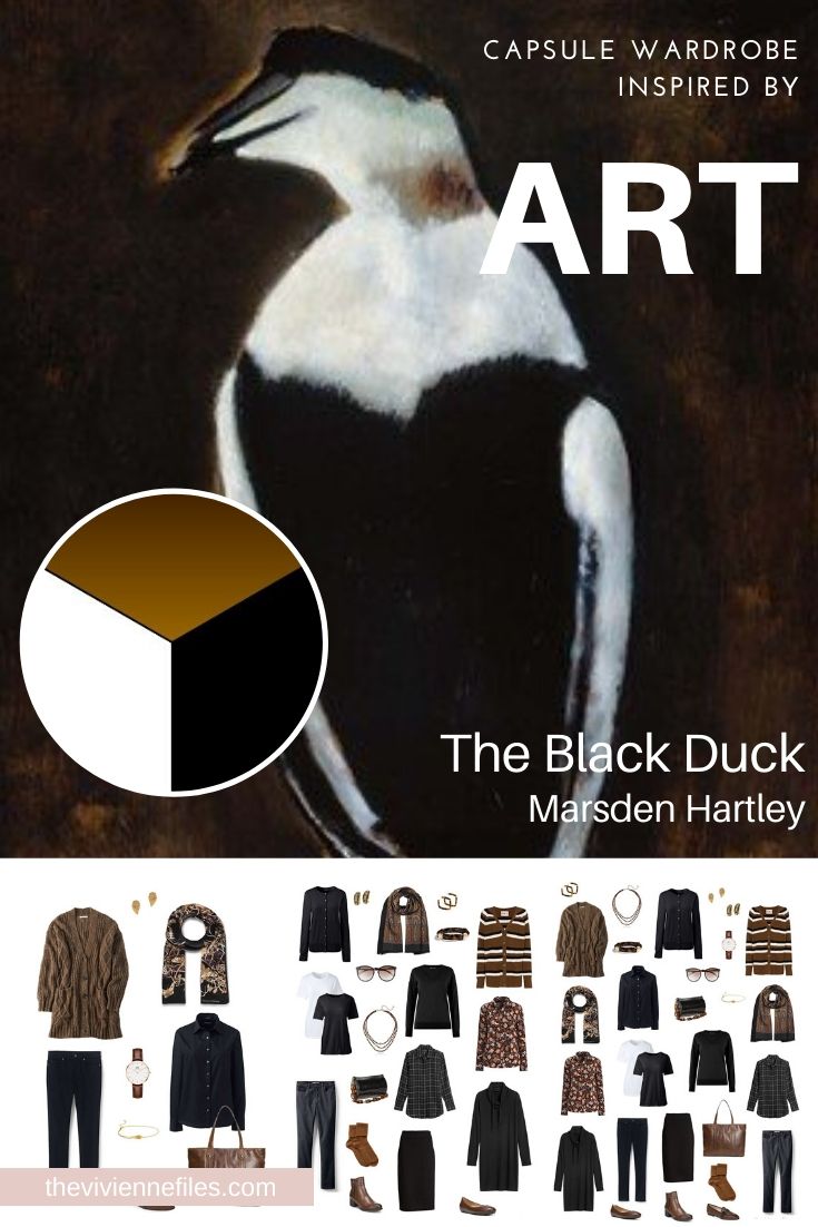 CREATE A TRAVEL CAPSULE WARDROBE INSPIRED BY ART: THE BLACK DUCK BY MARSDEN HARTLEY