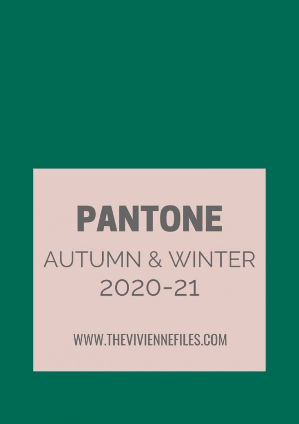 New Colors – Pantone New York Fashion Week Autumn_Winter 2020_21 colors