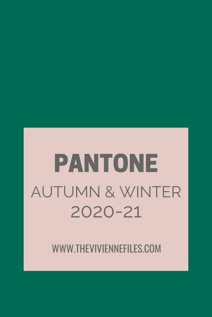 New Colors – Pantone New York Fashion Week Autumn_Winter 2020_21 colors