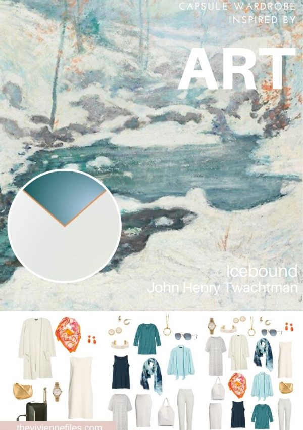 START WITH ART: BUILDING A TRAVEL CAPSULE WARDROBE BASED ON ICEBOUND BY JOHN HENRY TWACHTMAN