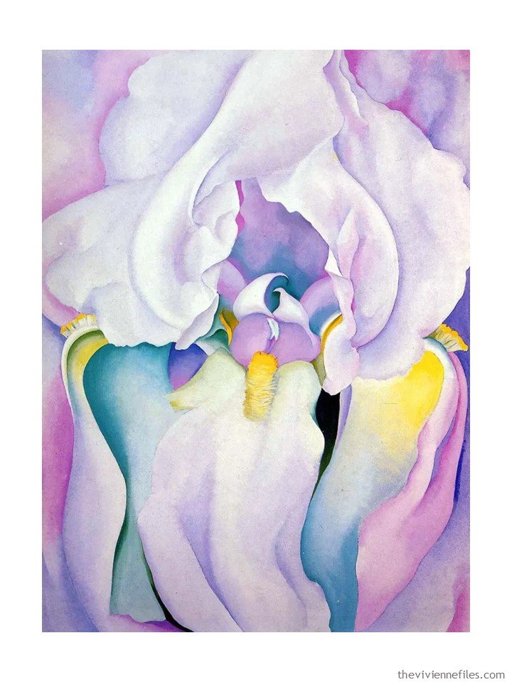 Start with Art: Light of Iris by Georgia O'Keeffe Inspires a Travel ...