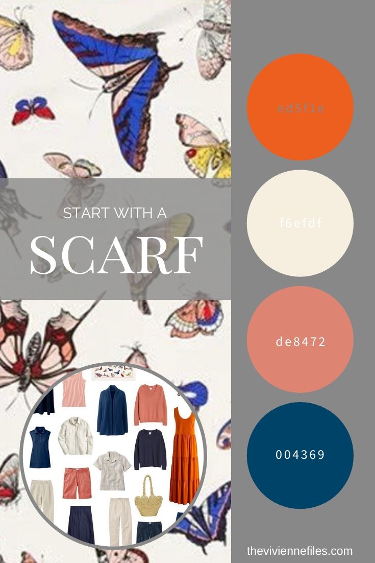 START WITH A SCARF_ BUTTERFLIES BY ECHO