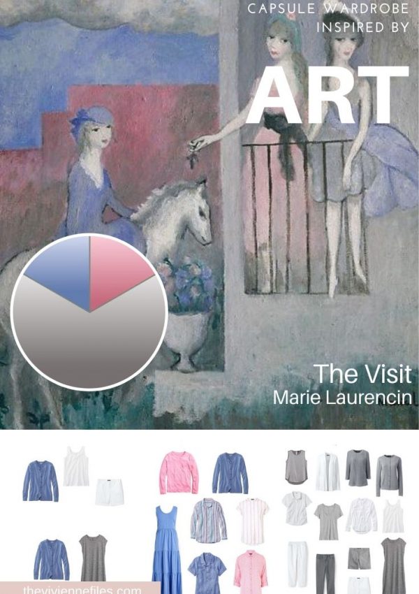 START WITH ART: THE VISIT BY MARIE LAURENCIN – GREY AND WHITE AND RELAXING…