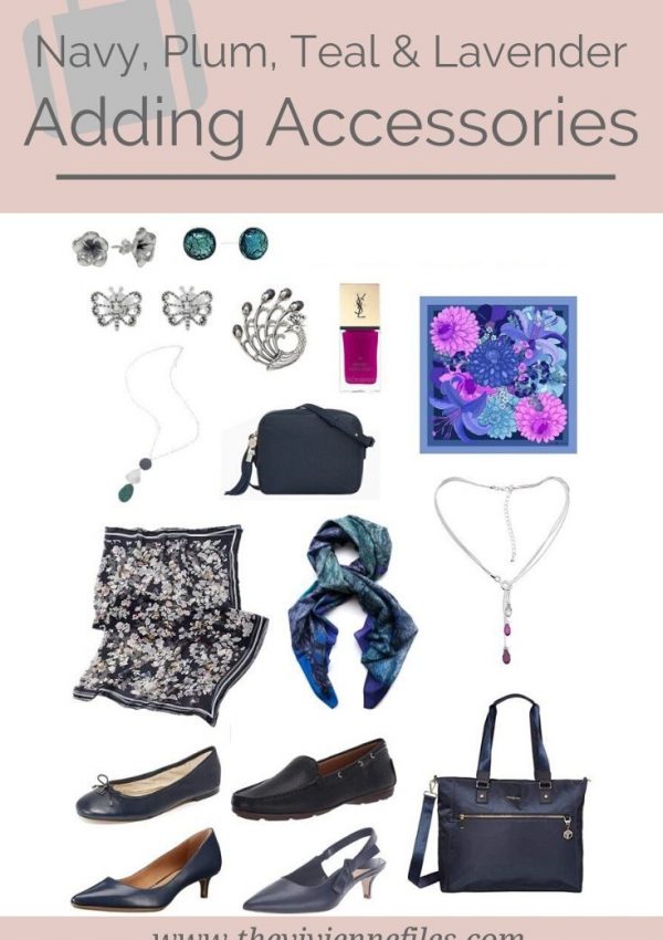 ADDING ACCESSORIES_ A WORK WARDROBE IN NAVY, PLUM, TEAL AND LAVENDER