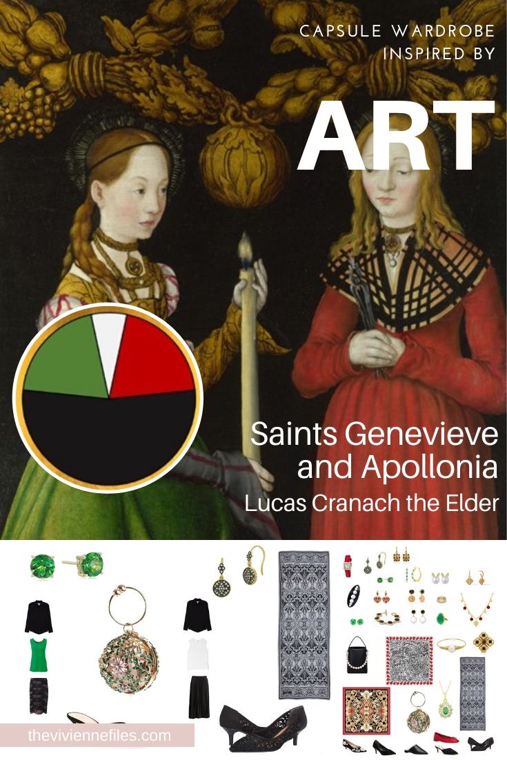 ADDING ACCESSORIES: SAINTS GENEVIEVE AND APOLLONIA BY LUCAS CRANACH THE ELDER