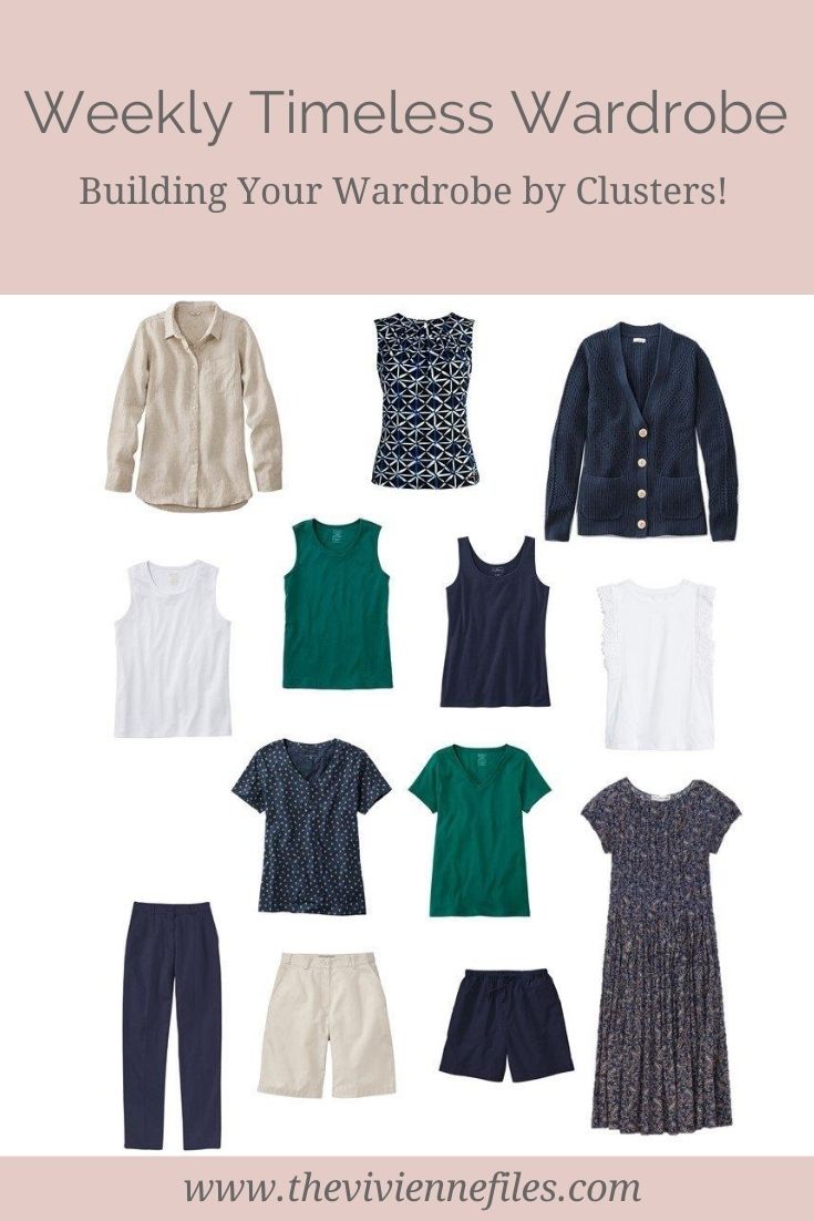 How to Build Your Weekly Timeless Wardrobe by Clusters!