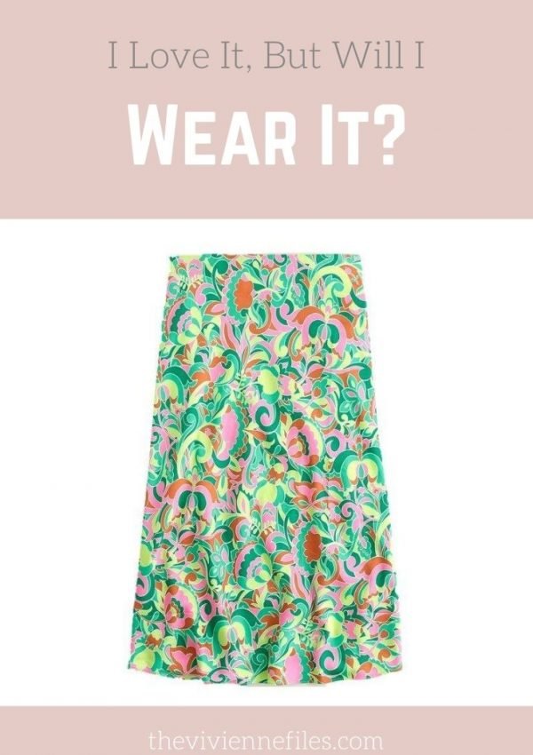 I LOVE IT, BUT WILL I WEAR IT? PAISLEY SKIRT