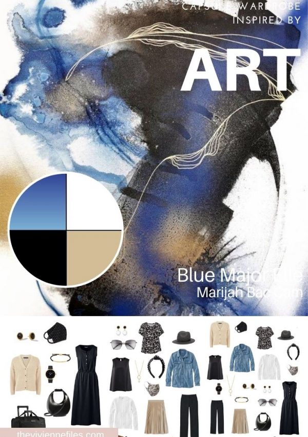 START WITH ART: BLUE MAJOR ELLE BY MARIJAH BAC CAM