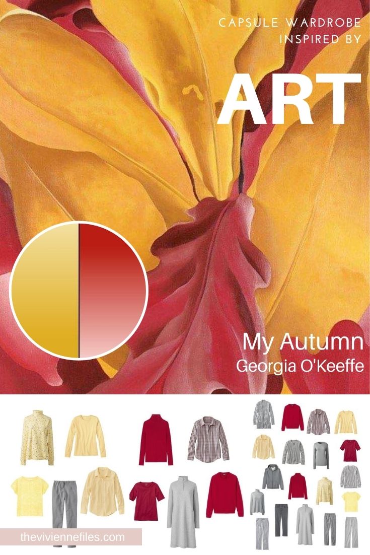 START WITH ART: BUILDING A TRAVEL CAPSULE WARDROBE BASED ON MY AUTUMN BY GEORGIA O’KEEFFE