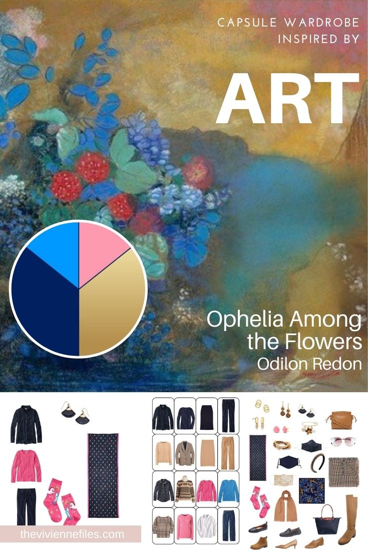 Adding Accessories! Start with Art: Ophelia Among the Flowers by Odilon Redon