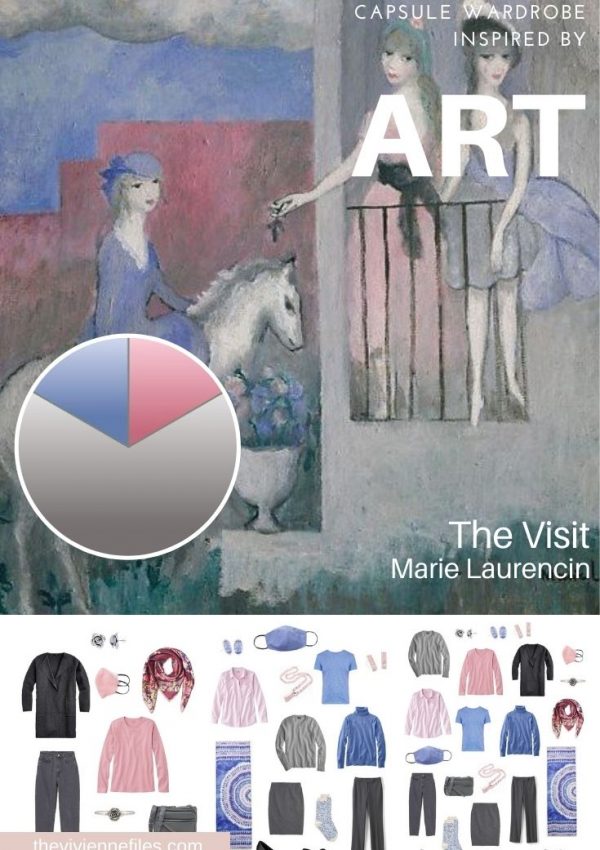 START WITH ART: BUILDING A TRAVEL CAPSULE WARDROBE BASED ON THE VISIT BY MARIE LAURENCIN