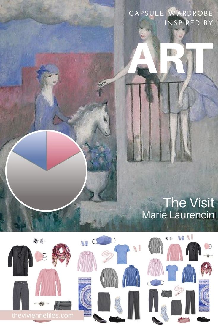 START WITH ART: BUILDING A TRAVEL CAPSULE WARDROBE BASED ON THE VISIT BY MARIE LAURENCIN