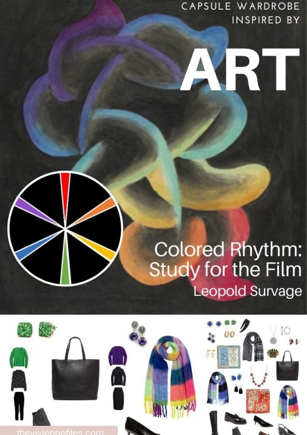 START WITH ART: ADDING ACCESSORIES – COLORED RHYTHM: STUDY FOR THE FILM BY LEOPOLD SURVAGE
