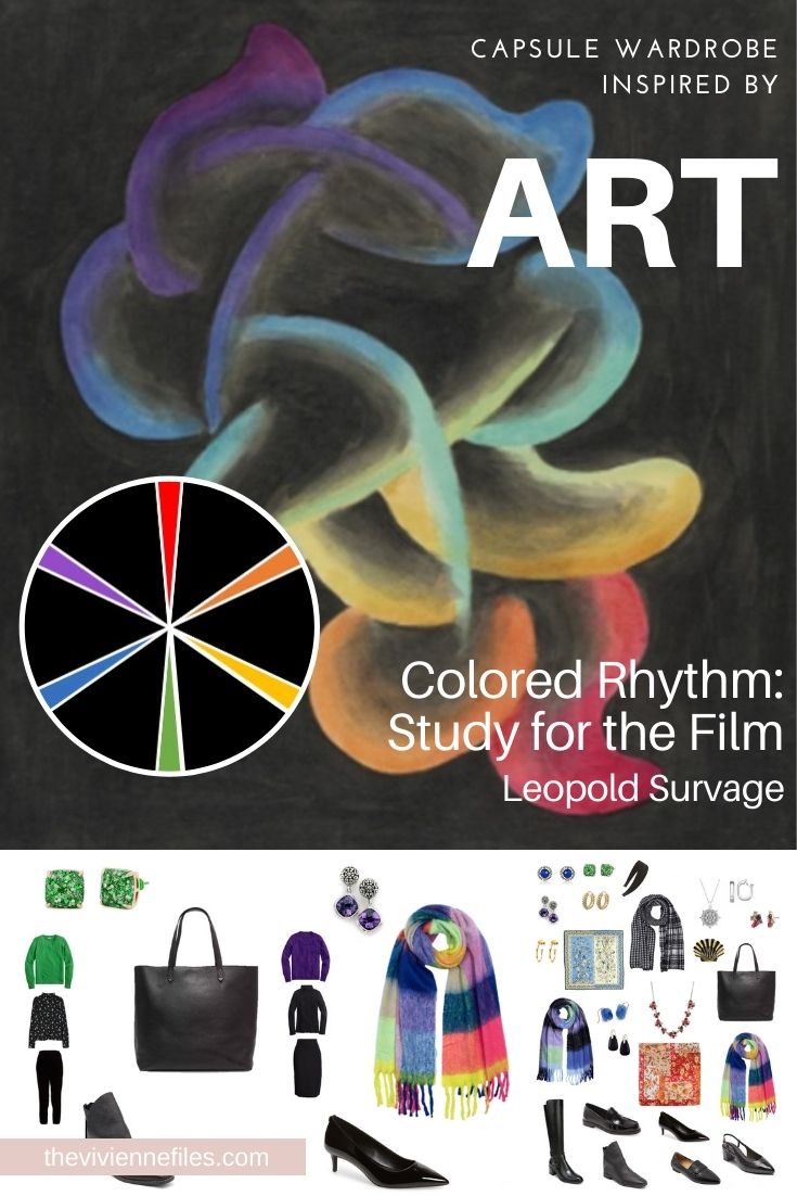 START WITH ART: ADDING ACCESSORIES – COLORED RHYTHM: STUDY FOR THE FILM BY LEOPOLD SURVAGE