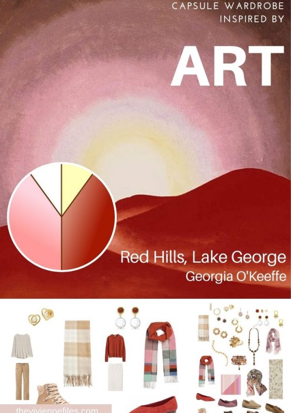 START WITH ART: ADDING ACCESSORIES – RED HILLS, LAKE GEORGE BY GEORGIA O’KEEFFE