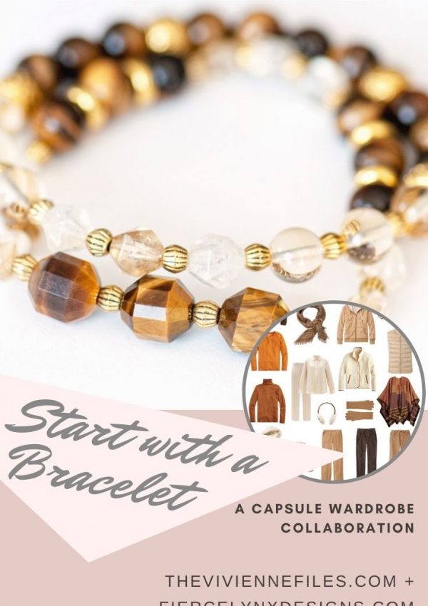 How to build a wardrobe starting with a tiger eye bracelet