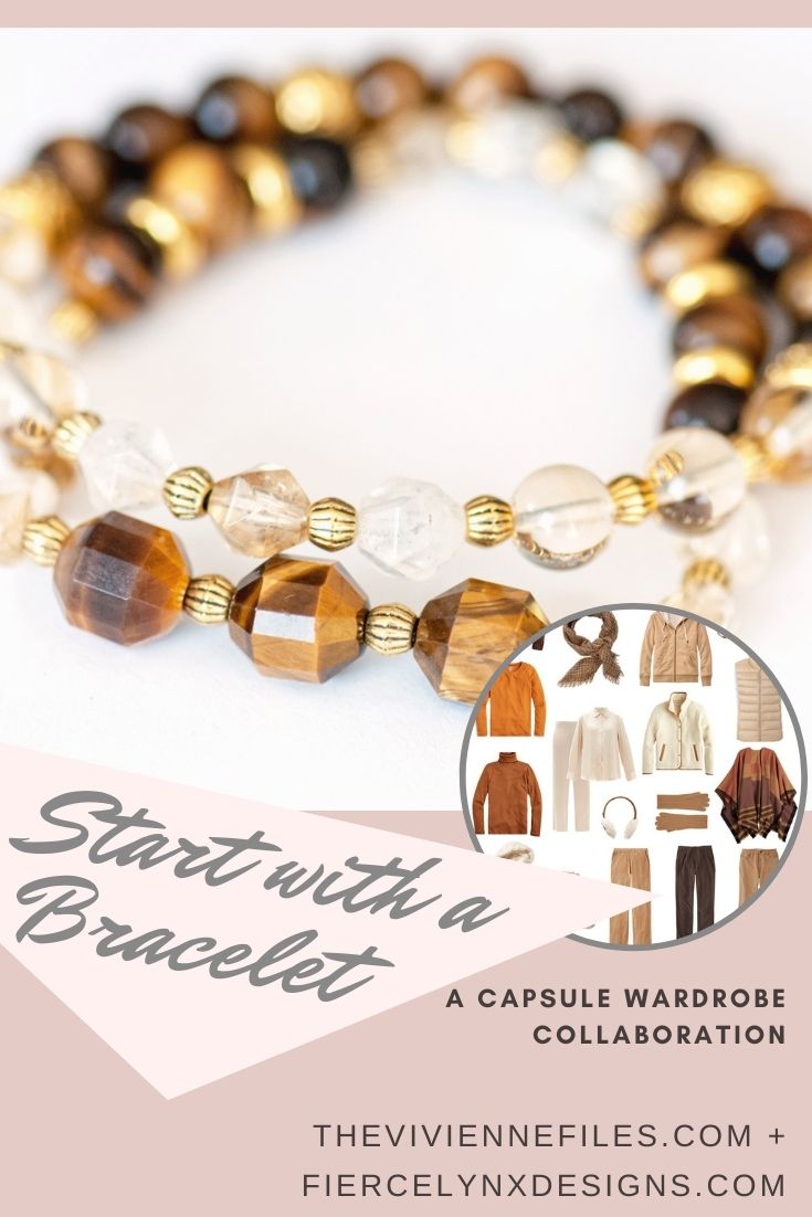 How to build a wardrobe starting with a tiger eye bracelet