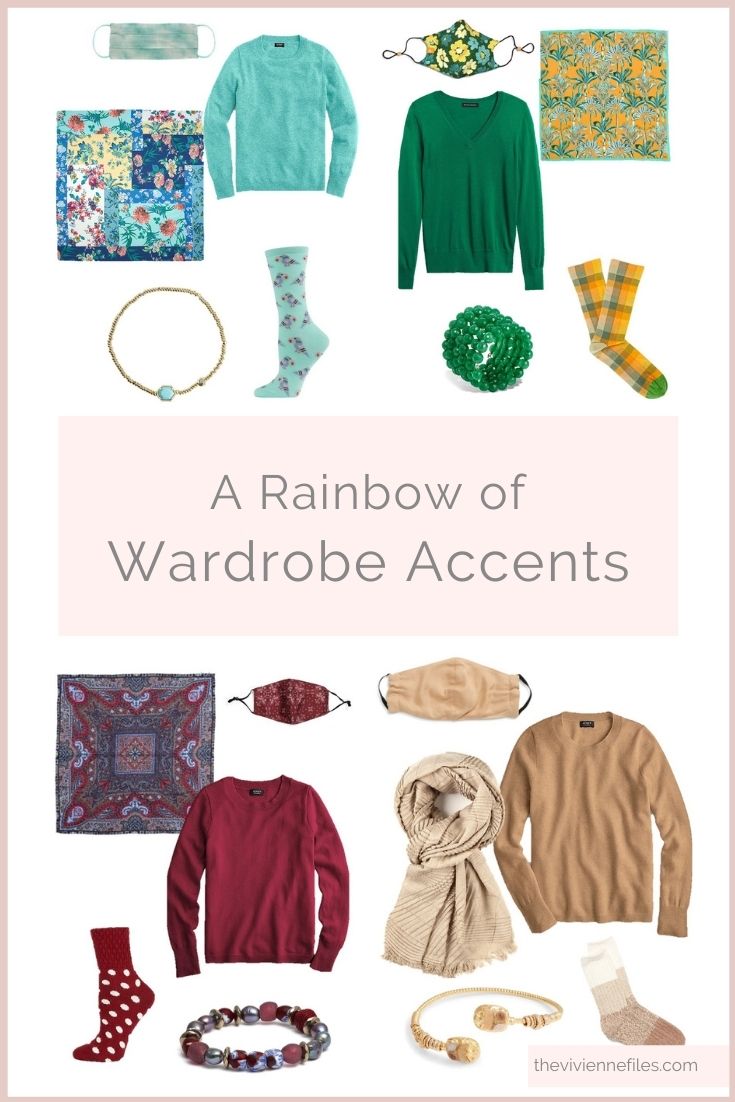 A RAINBOW OF WARDROBE ACCENTS! (PLUS A FEW NEUTRALS…)