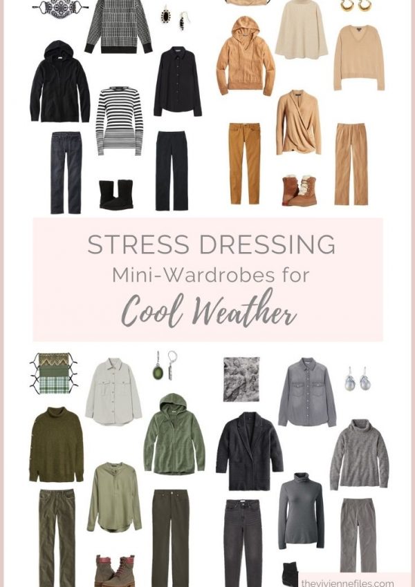 STRESS DRESSING MINI-WARDROBES FOR COOL WEATHER