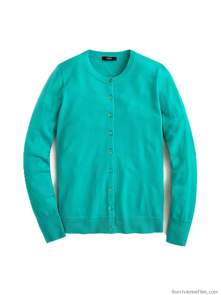 I Love It But Will I Wear It? Bright Patina Green cardigan - The ...