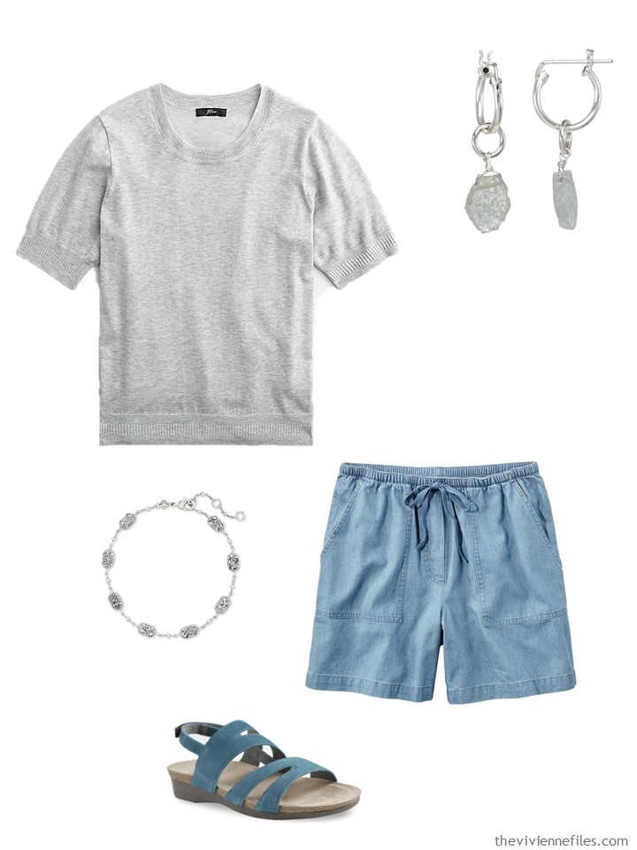 Weekly Timeless Wardrobe #10 – short-sleeved textured top - The ...