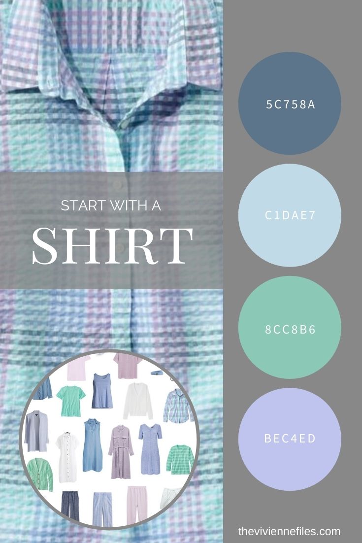 START WITH A SHIRT – FRESH MINT SEERSUCKER POPOVER