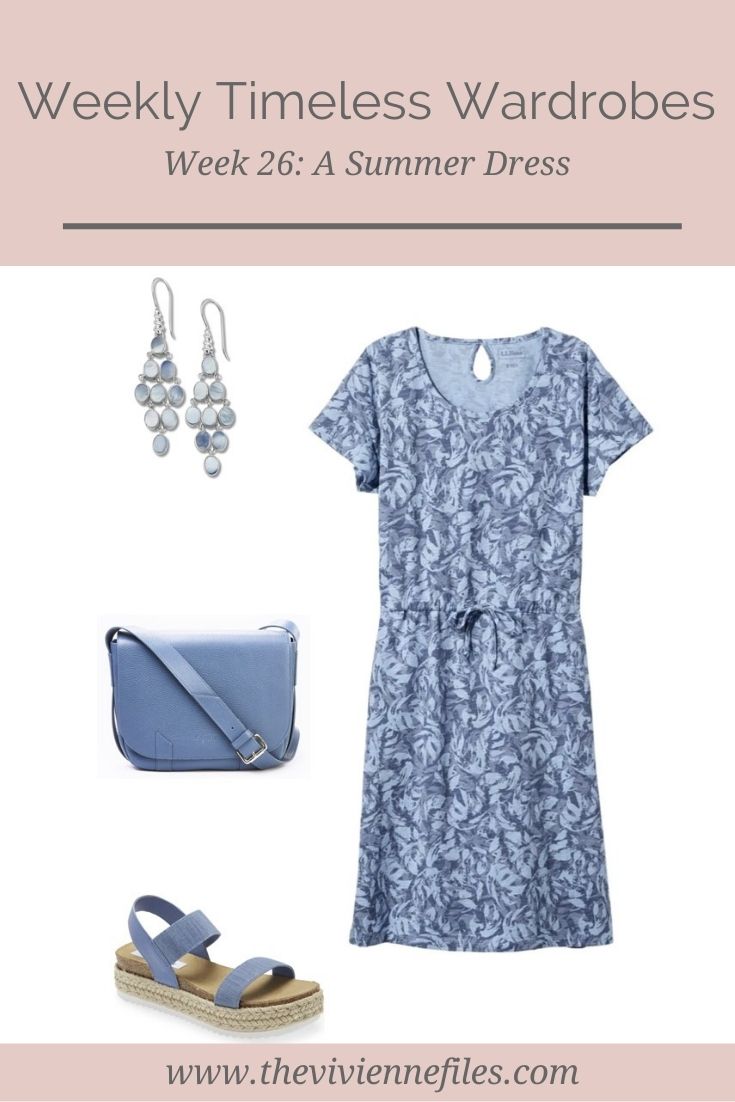 WEEKLY TIMELESS WARDROBE #26 – A SUMMER DRESS