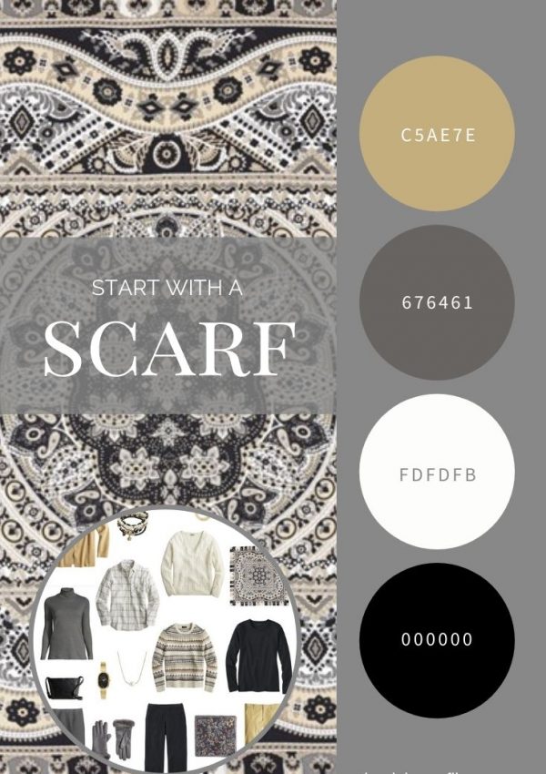 START WITH A SCARF MUMBAI PAISLEY SILK SCARF – ECHO