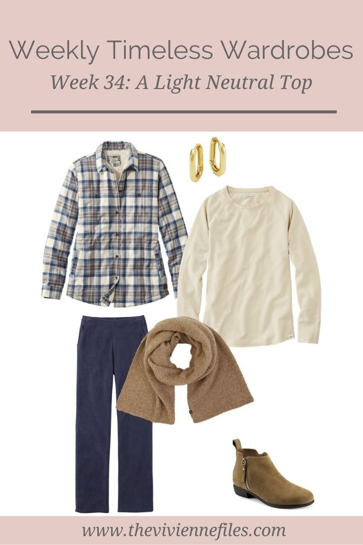 Weekly Timeless Wardrobe #34: A Light Neutral Top