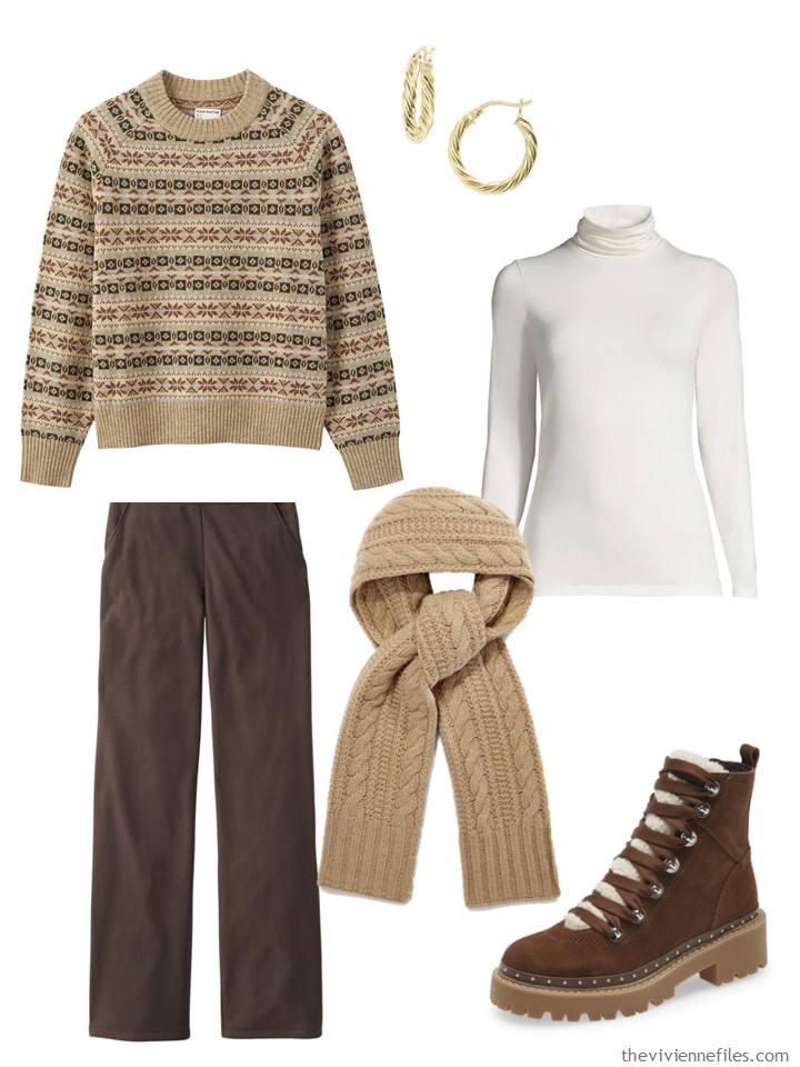 Weekly Timeless Wardrobe #40: A Light Neutral Cotton Turtleneck - The ...