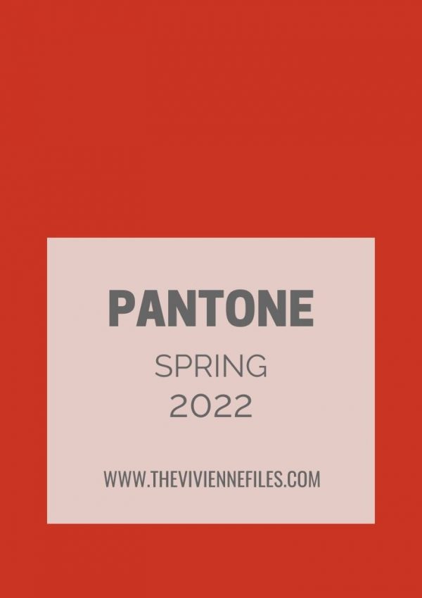 ACCESSORIES “FAMILIES” BASED ON PANTONE’S SPRING 2022 COLORS