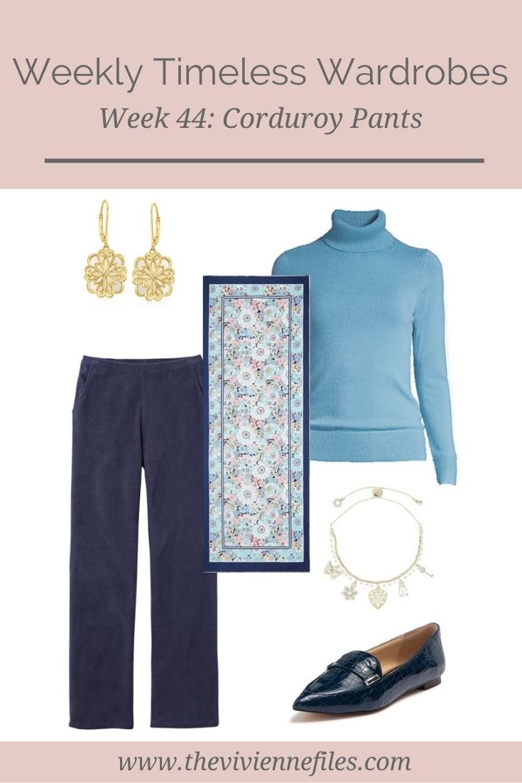 Weekly Timeless Wardrobe #44: Corduroy Pants