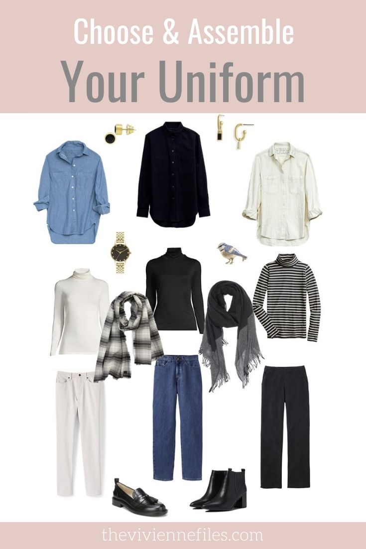 ONE WAY TO CHOOSE AND ASSEMBLE YOUR UNIFORM