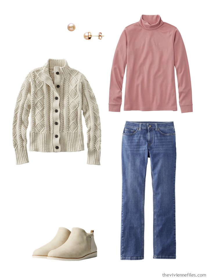 Fall Uniform with LL Bean Boots