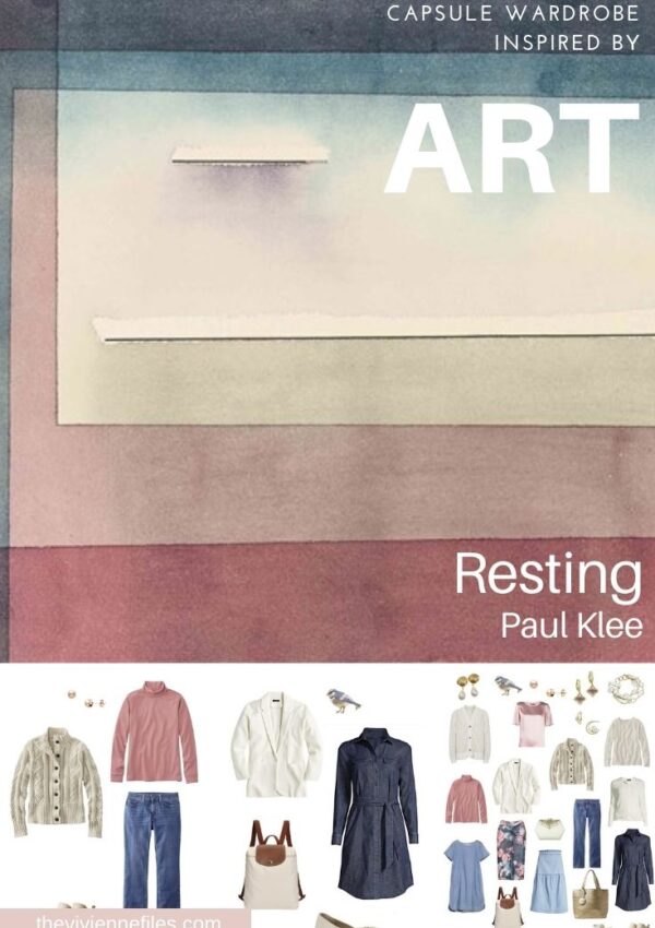 A Personal Uniform Inspired by Art Resting by Paul Klee