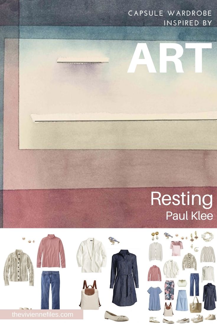 A Personal Uniform Inspired by Art Resting by Paul Klee