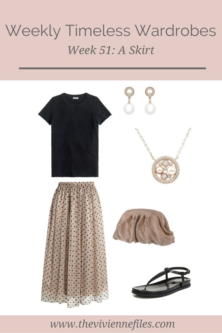 Weekly Timeless Wardrobe #51: A Skirt