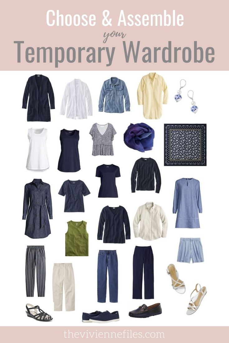 What is a Temporary Wardrobe And How Might One Assemble Such a Thing