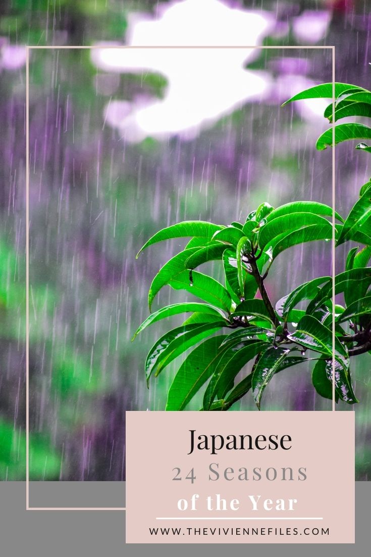 JAPANESE 24 SEASONS OF THE YEAR