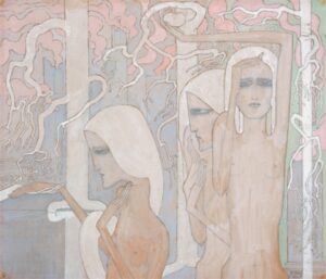 Jan Toorop - A Mysterious Hand Leads to Another Path