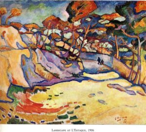 L’Estaque by Georges Braque