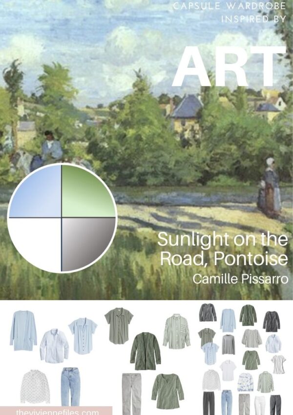 START WITH ART: SUNLIGHT ON THE ROAD, PONTOISE BY CAMILLE PISSARRO